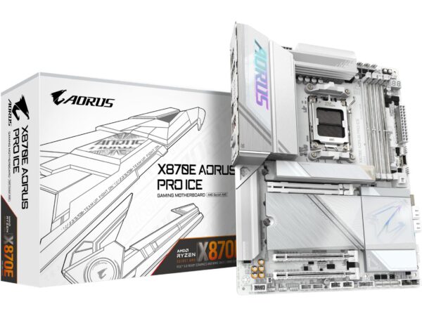 ELKO: 1437342 Gigabyte X870E AORUS PRO ICE emaplaat