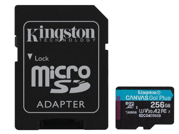 Kingston | microSDXC mälukaart 256GB | UHS-I | SDCG4/256GB