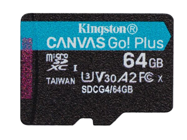 Kingston | microSDXC mälukaart 64GB | UHS-I 1-pack | SDCG4/64GBSP