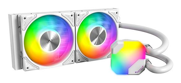 Montech HyperFlow ARGB 240 valge vesijahutus