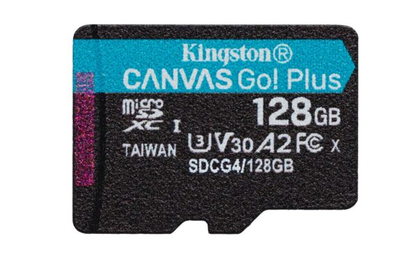 Kingston | microSDXC mälukaart 128GB | UHS-I | SDCG4/128GBSP