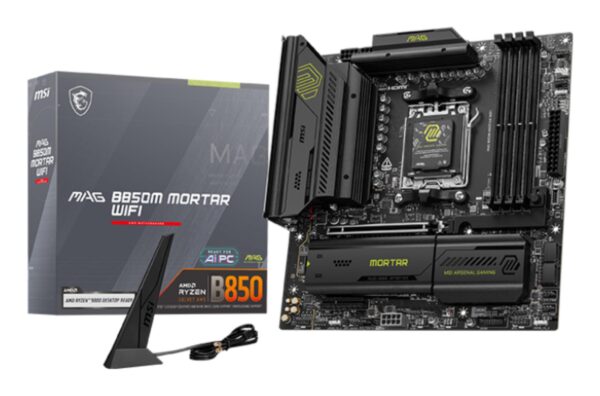 MSI MAG B850M Mortar WiFi emaplaat