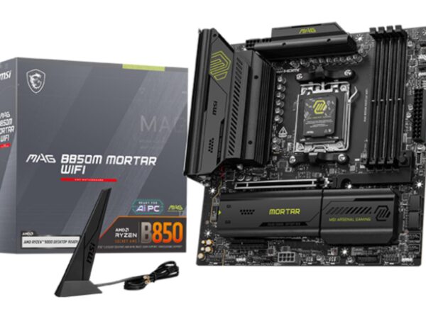 MSI MAG B850M Mortar WiFi emaplaat
