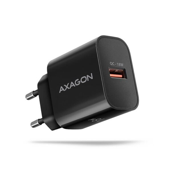 Axagon seinlaadija USB 18W must