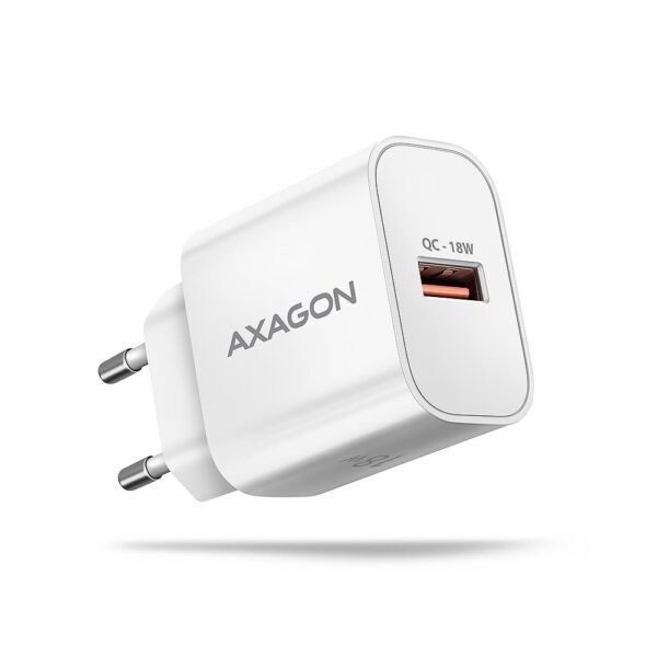 Axagon seinlaadija USB 18W valge