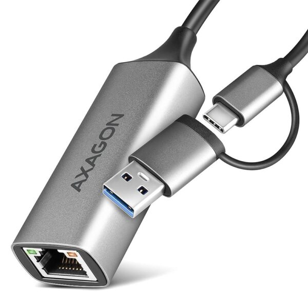 Axagon USB-C 1Gb võrguadapter ADE-TXCA