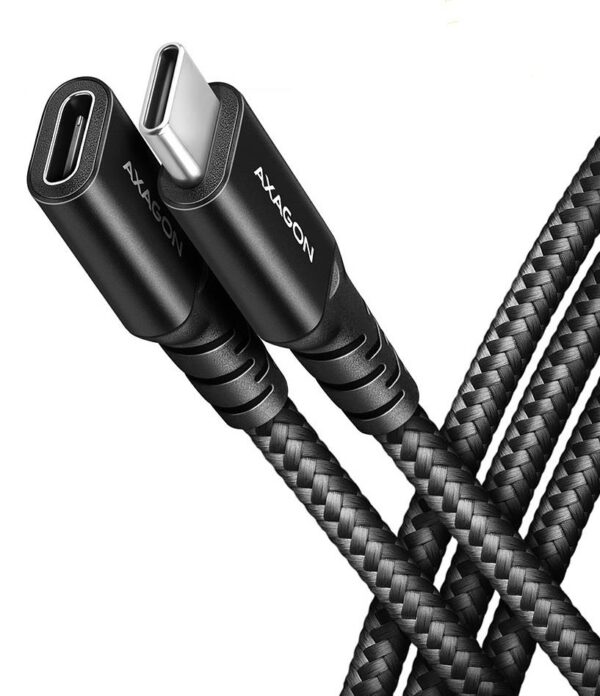 Axagon | USB-C pikenduskaabel | BUCM32-CF05AB | 0.5m | Must