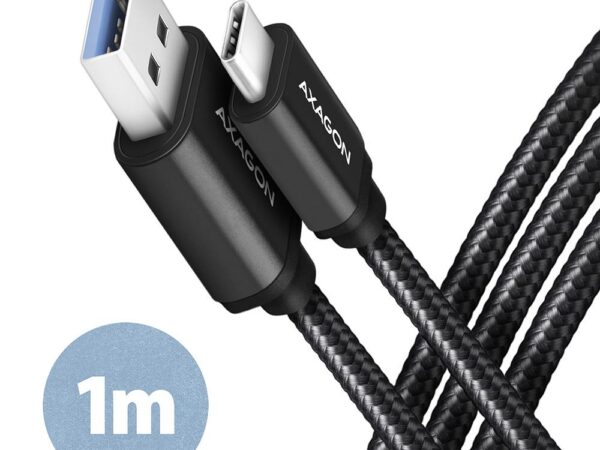 Axagon | USB-C to USB3.2 kaabel | BUCM3-AM10AB | 1m | Must