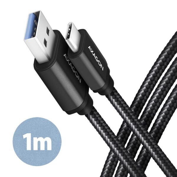 ELKO: 1438672 Axagon | USB-C to USB3.2 kaabel | BUCM3-AM10AB | 1m | Must