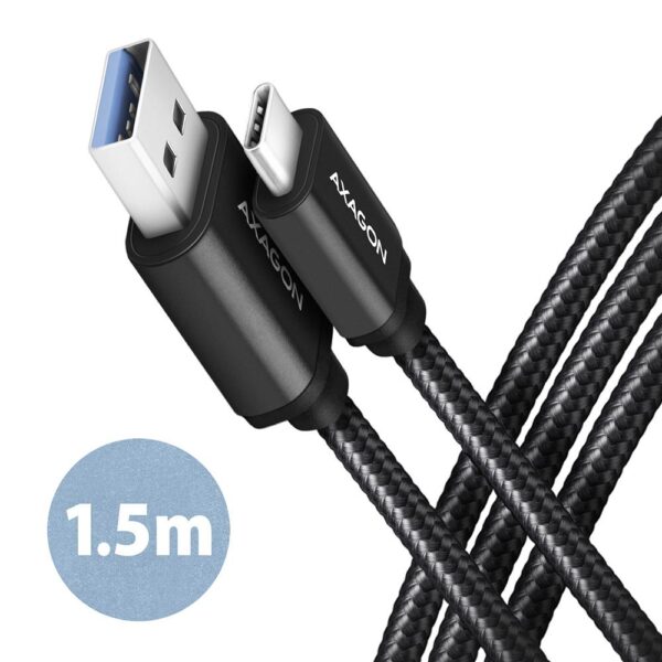 ELKO: 1438673 Axagon | USB-C to USB3.2 kaabel | BUCM3-AM15AB | 1.5m | Must