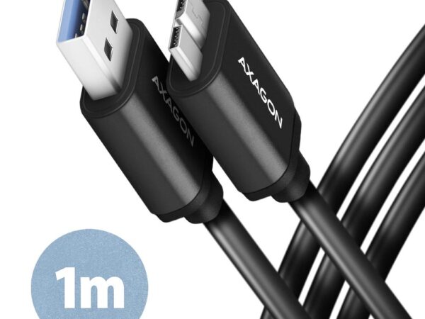 Axagon | USB3.2 to Micro-B kaabel 1m | BUMM3-AM10AB