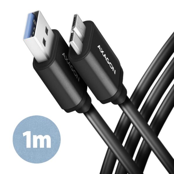 ELKO: 1438693 Axagon | USB3.2 to Micro-B kaabel 1m | BUMM3-AM10AB