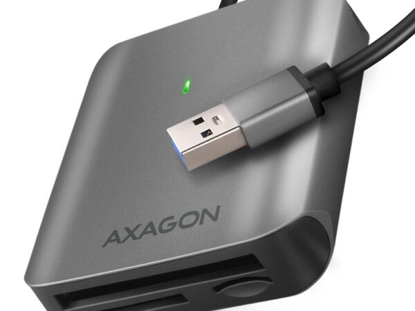 ELKO: 1438700 Axagon USB 3.2 mälukaardilugeja 3-pesaga SD/microSD/CF CRE-S3