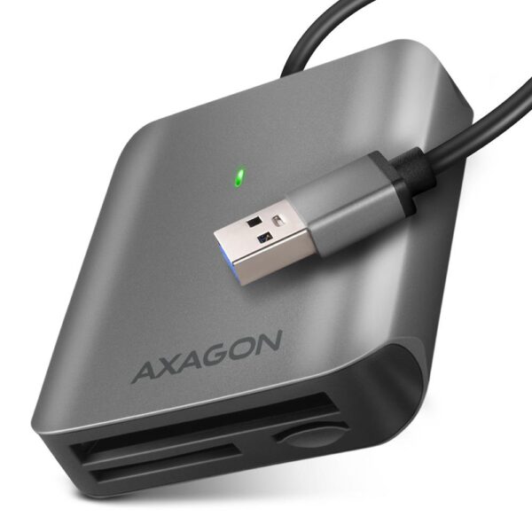 Axagon USB 3.2 mälukaardilugeja 3-pesaga SD/microSD/CF CRE-S3