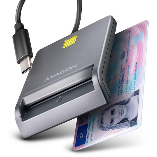 Axagon ID-kaardi lugeja USB-C