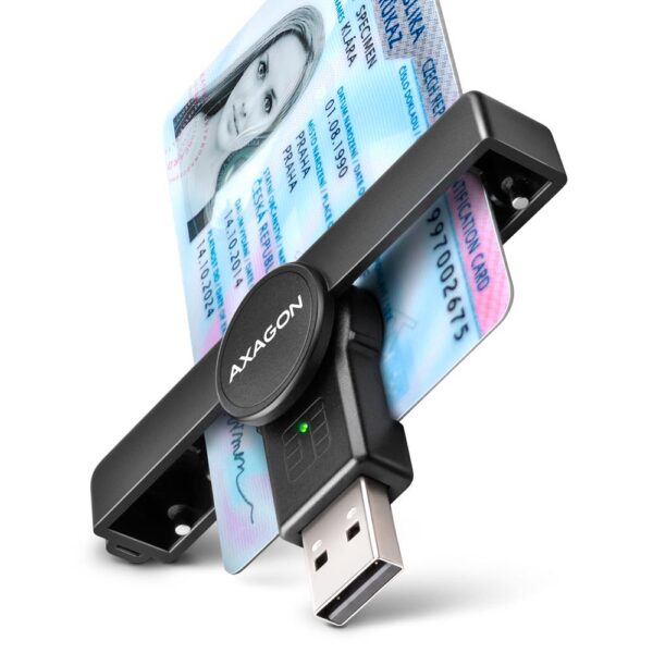Axagon ID-kaardi lugeja USB