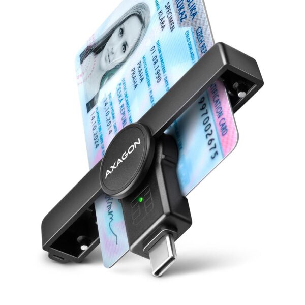 Axagon smartcard lugeja USB-C