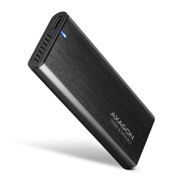 Axagon M.2 NVMe/SATA SSD korpus USB-C EEM2-SB2