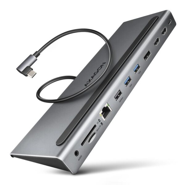 Dokkimisjaam Axagon 11in1 USB-C HMC-4KX3