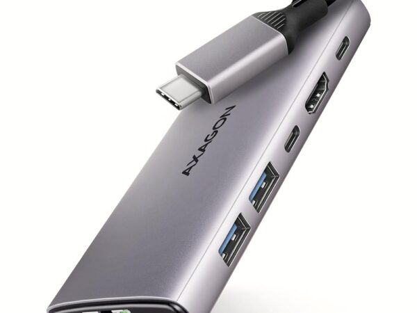 ELKO: 1438762 Axagon USB-C jaotur 6in1 10Gbps HMC-6G2L