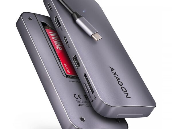 ELKO: 1438765 Axagon USB-C jaotur 6in1 HMC-6GM2