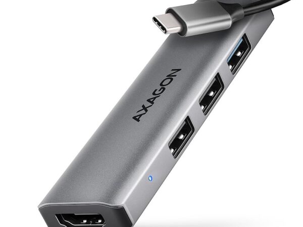 ELKO: 1438771 Axagon USB-C jaotur 4in1 0.15m HMC-H3A