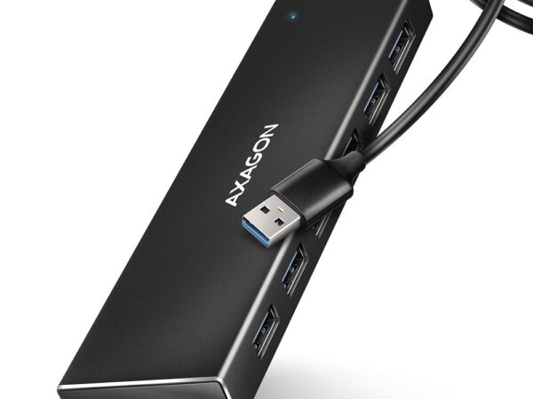 ELKO: 1438783 Axagon USB 3.2 jaotur 7-port Flat 1m HUE-F7A
