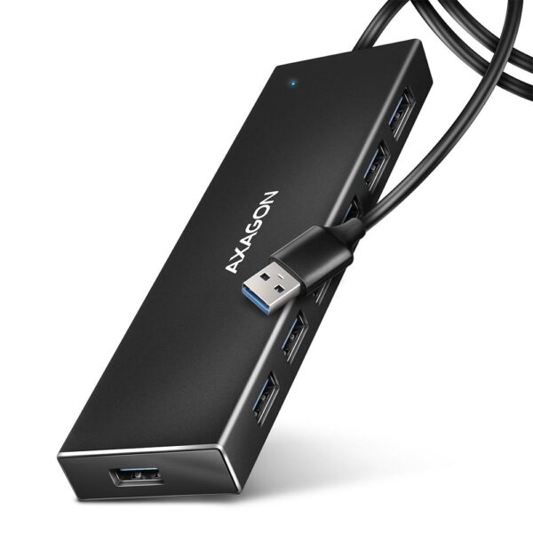 ELKO: 1438783 Axagon USB 3.2 jaotur 7-port Flat 1m HUE-F7A