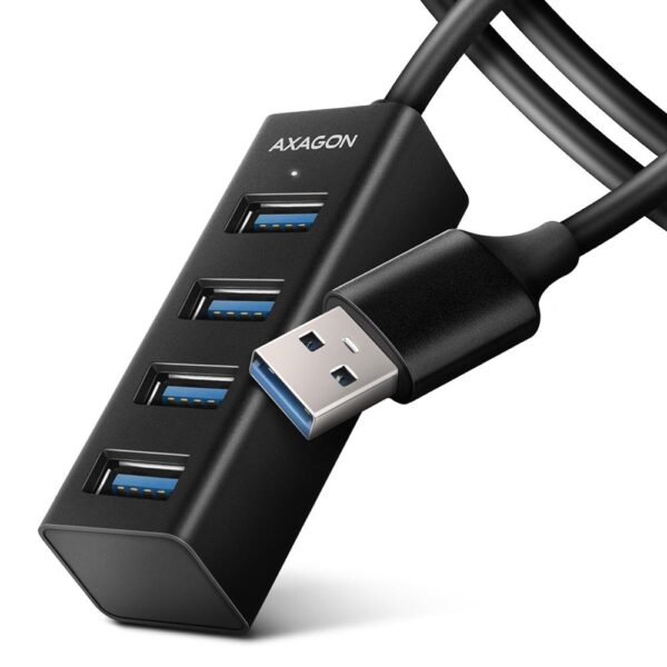 Axagon USB hub USB 3.2 4-port mini 1.2m HUE-M1AL