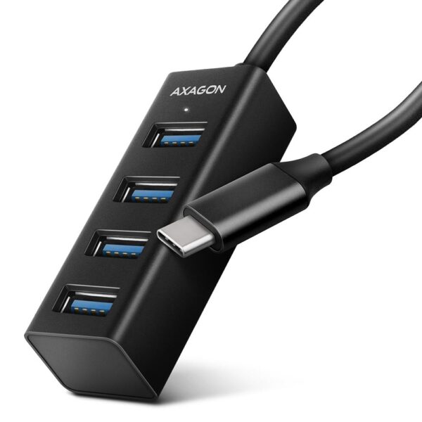 ELKO: 1438788 Axagon USB-C hub 4-port mini 0.2m HUE-M1C