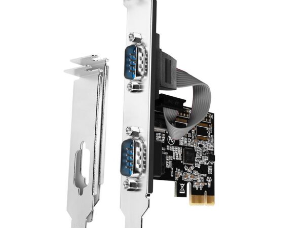 ELKO: 1438802 Axagon PCIe võrgukaart 2-port 250kbps SP&LP PCEA-S2N