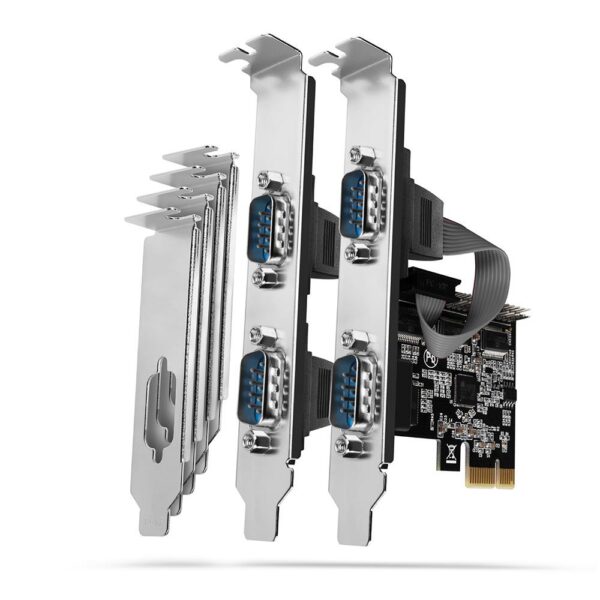Axagon PCIe võrgukaart 4-port 250kbps PCEA-S4N