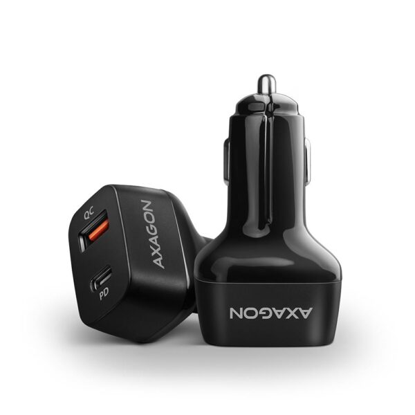 Axagon autolaadija USB-C 2-port 38W