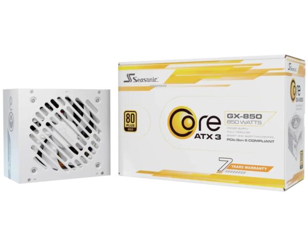 Seasonic Core GX White 850w toiteplokk SRP-CGX851-A5A32SF-W