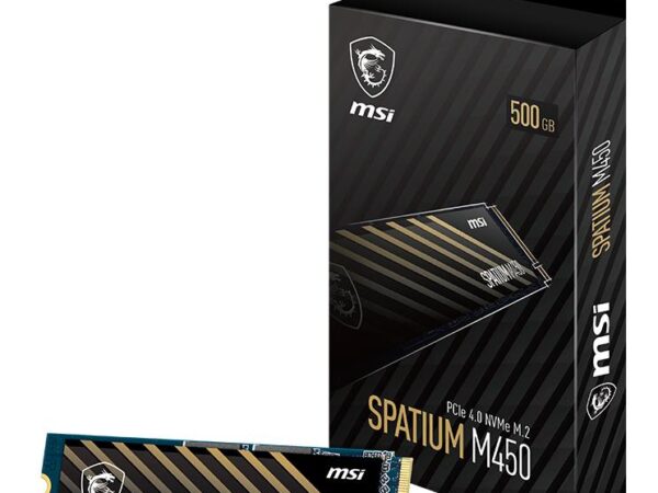 ELKO: 1439608 Msi Spatium M450 500gb nvme m.2 ssd S78-440K380-P83