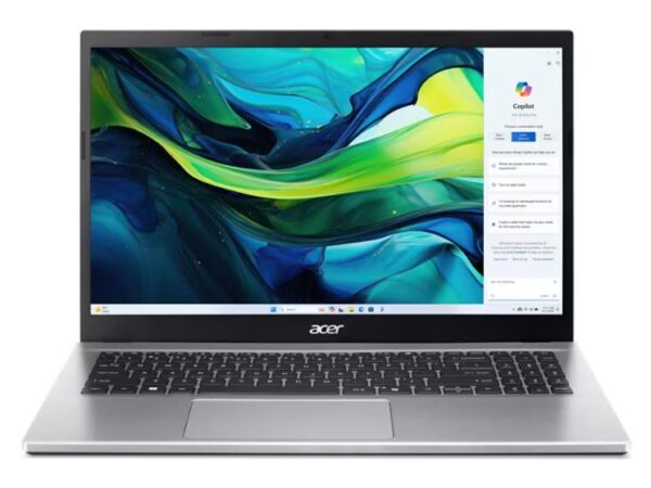 Acer Aspire Go 15 sülearvuti Ryzen 7 16GB 512GB hõbedane