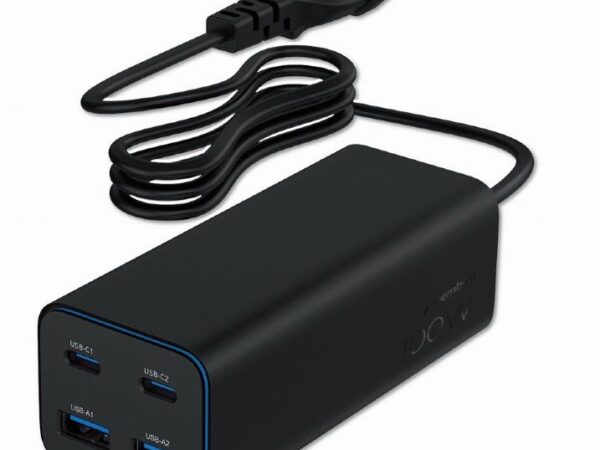 Gembird USB-laadija 4-port 100W TA-UC-2A2C-PD100-01-BK