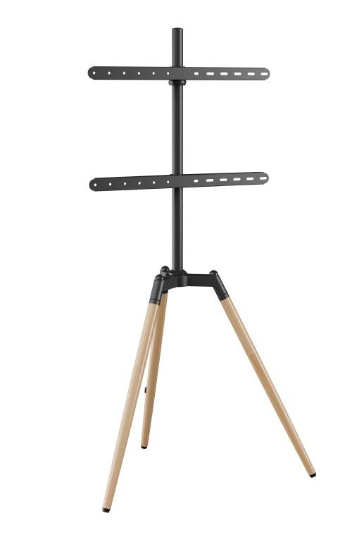 Gembird | Kolmjalg põrandastatiiv | TVS-65S-01 | 32-65" | Must