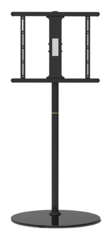 Gembird | Pööratav põrandastatiiv | TVS-65S-02 | 32-65" | Must