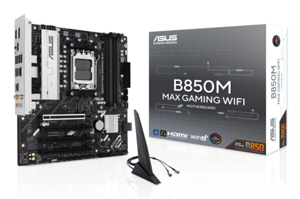 ASUS B850M Max Gaming WiFi emaplaat (AM5)