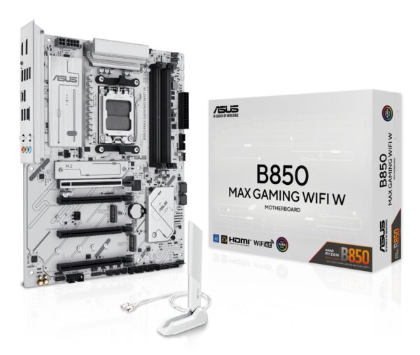 ELKO: 1439799 ASUS B850 Max Gaming WiFi W emaplaat