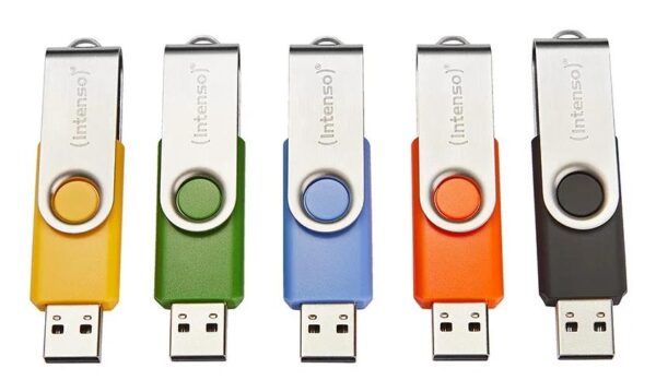 Intenso USB-mälupulgad 16GB 5-pakk 3503575