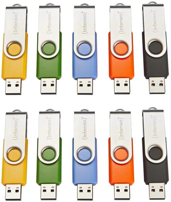 Intenso USB-mälupulk 10x16GB multipack 3503571