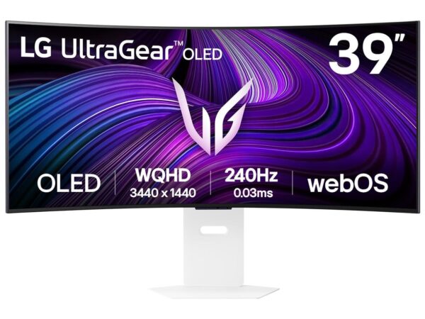LG 39” kumer OLED mängurimonitor 39GX90SA-W valge