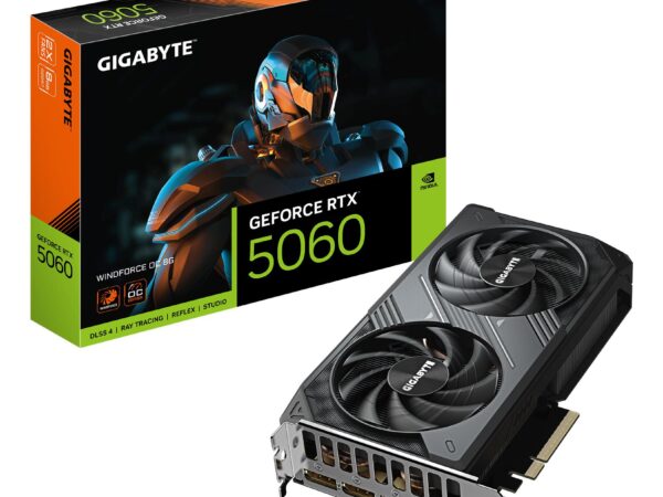 Gigabyte GeForce RTX 5060 Windforce OC 8GB graafikakaart