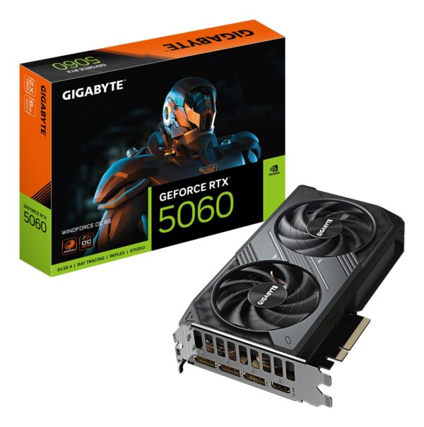 Gigabyte GeForce RTX 5060 Windforce OC 8GB graafikakaart