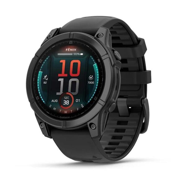 Garmin | Fenix E nutikell 47mm | 010-03025-01 | Hall/Must