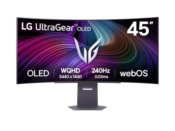 LG 45” kumer OLED mängurimonitor 45GX90SA-B must