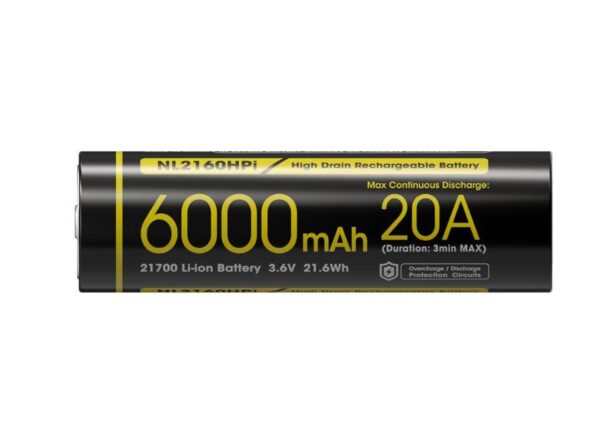 Nitecore Li-ion aku 3.6V 6000mAh NL2160HPI