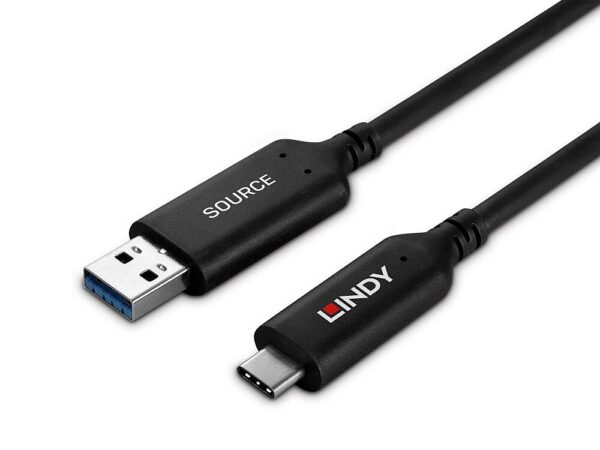 Lindy | USB3.2 Type-A to Type-C kaabel 25m | 43396